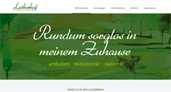 Desktop Screenshot of lutherhof.com